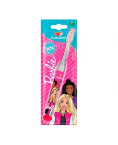 ESCOVA DENTAL INFANTIL BARBIE COM LUZ LED MACIA CONDOR