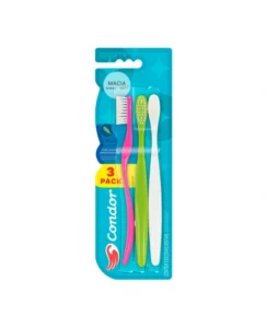 ESCOVA DENTAL PLUS MACIA C/3 CONDOR