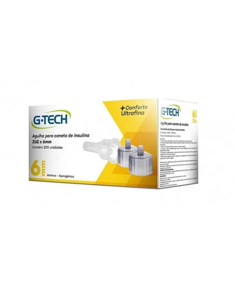 AG.GTECH INS.CANETA 6MMX31G C/100