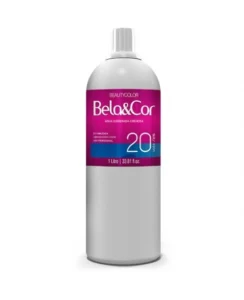 ÁGUA OXIGENADA 20 VOLUMES 1000ML CREMOSA BELA&COR