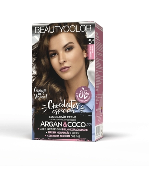 BEAUTYCOLOR KIT 5.3 CASTANHO CLARO DOURADO