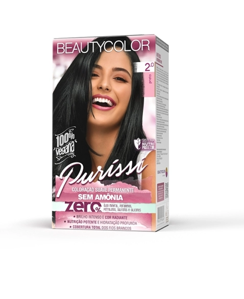 BEAUTYCOLOR PURISSI SEM AMÔNIA 2.0 PRETO
