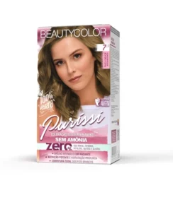 BEAUTYCOLOR PURÍSSI SEM AMÔNIA 7.1 LOURO NATURAL ACINZENTADO
