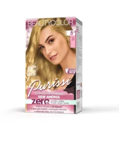 BEAUTYCOLOR PURÍSSI SEM AMÔNIA 8.0 LOURO CLARO