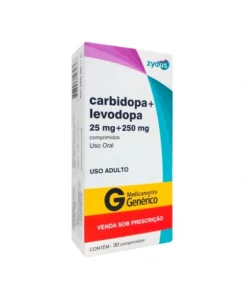 CARBIDOPA 25MG + LEVODOPA 250MG 30COM ZYDUS