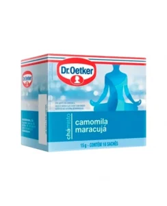 CHÁ MISTO CAMOMILA E MARACUJÁ 15G C/10 SACHÊS DR.OETKER