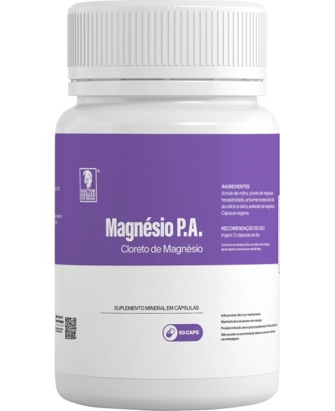 CLORETO DE MAGNÉSIO P.A 500MG 60CAPS DOCTOR BERGER