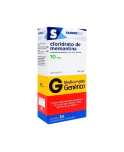 CLORIDRATO MEMANTINA 10MG 30COM C1* SANDOZ
