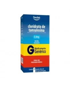 CLORIDRATO TANSULOSINA 0,4MG 30CAPS GEOLAB