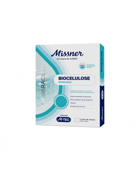 CURATIVO BIOCELULOSE HIDRATADA 10CMX10CM MISSNER