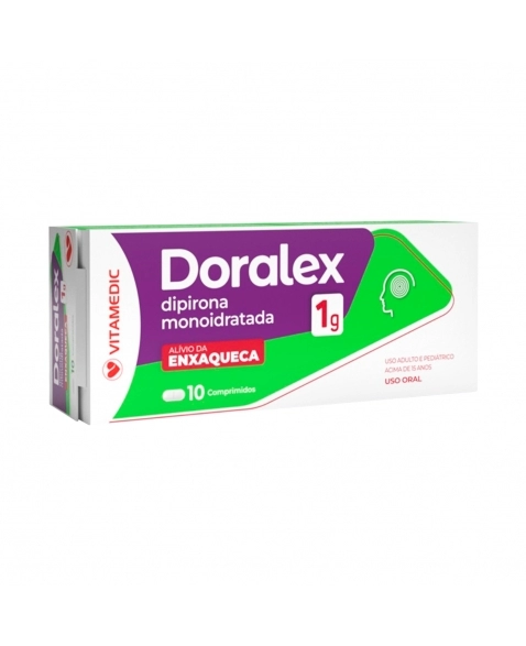 DORALEX 1G 10COM VITAMEDIC