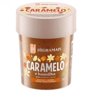ESFOLIANTE GELEIA CARAMELO E BAUNILHA 400G HIDRAMAIS