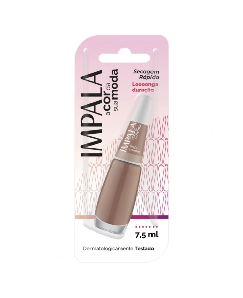 ESMALTE IMPALA CREMOSO A COR DA SUA MODA LINHO BL