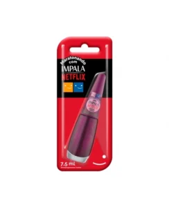 ESMALTE IMPALA PEROLADO MARATONANDO NETFLIX UMA NOVA TEMPORADA BLISTER MUNDIAL