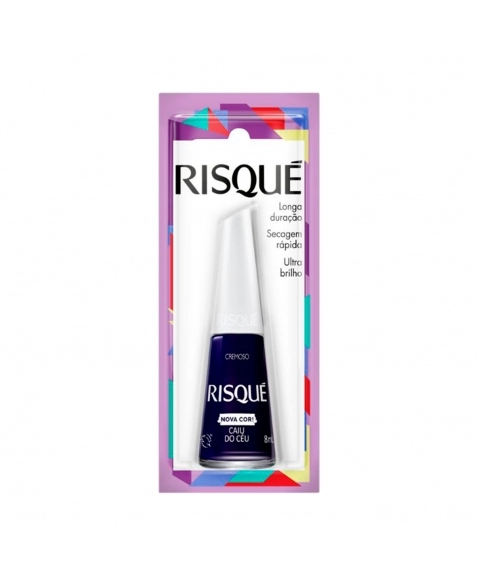 ESMALTE RISQUÉ CREMOSO CAIU DO CÉU BLISTER COTY