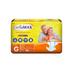 FRALDA DESARTÁVEL PARA ADULTOS ECONOMICO TAM G C/20 GERIAMAX