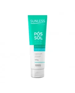 LOÇÃO CORPORAL PÓS SOL ALOE VERA E CAMOMILA 120G SUNLESS