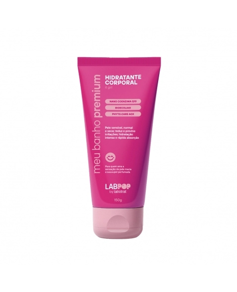 LOCAO HIDRATANTE IT GIRL MEU BANHO PREMIUM LABPOP 190ML LABOTRAT