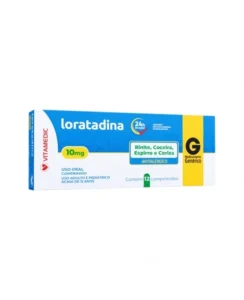 LORATADINA 10MG 12COM VITAMEDIC