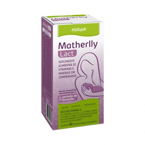 MATHERLLY LACT 750MG 30COMP NATULAB