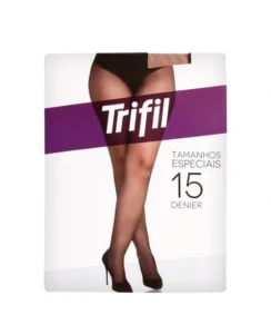MEIA CALÇA TAMANHO ESPECIAL 6395 FIO15 NATURAL 2EG TRIFIL