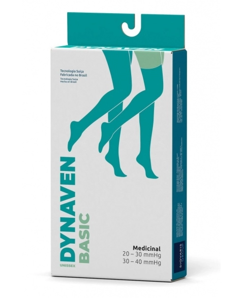 MEIA SIG.7/8 20/30 DYNAVEN BASIC S/P LONGA BEGE G3 972