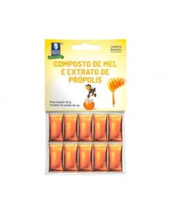 MEL E EXTRATO DE PRÓPOLIS C/10 SACHÊS 4G DOCTOR BERGER
