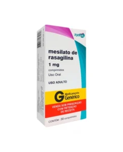 MESILATO DE RASAGILINA 1MG 30COM C1* ZYDUS