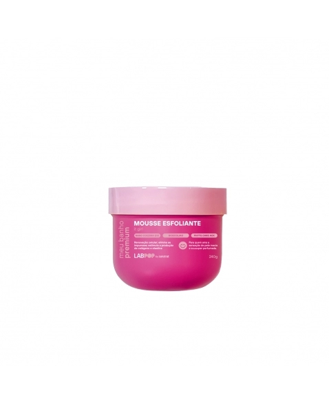 MOUSSE ESFOLIANTE IT GIRL MEU BANHO PREMIUM LABPOP 240G LABOTRAT