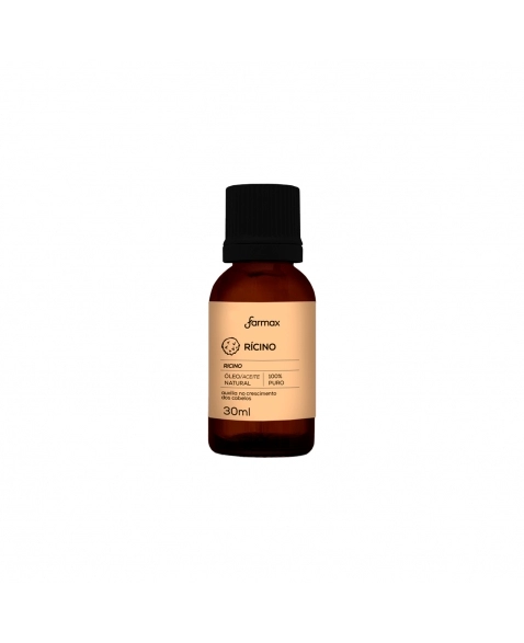 ÓLEO RÍCINO PURO 30ML FARMAX