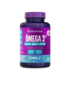 ÔMEGA 3TG DUO EPA + DHA 60CAPS SANAVITA
