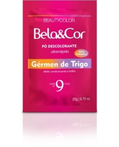 PÓ DESCOLORANTE CAPILAR GÉRMEN DE TRIGO 20G BELA&COR