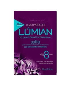 PÓ DESCOLORANTE CAPILAR LÚMIAN SAFIRA 20G BEAUTYCOLOR