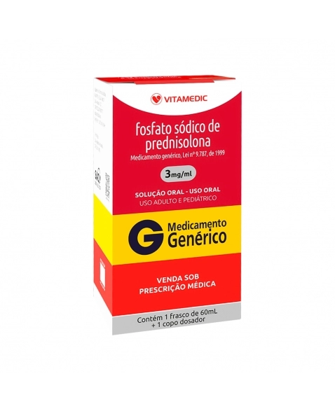 PREDNISOLONA 3MG/ML 60ML VITAMEDIC