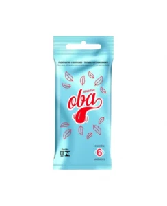 PRESERVATIVO LUBRIFICADO SENSITIVE C/6 OBA