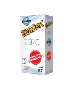 PRESERVATIVO LUBRIFICADO ZERO MAIS FINO C/16 BLOWTEX