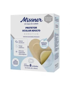 PROTETOR OCULAR SILICONE ADULTO C/8 MISSNER