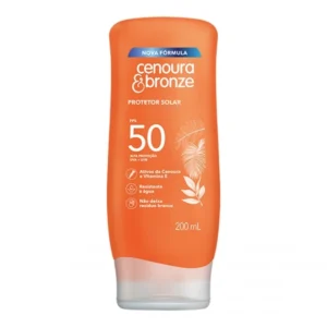 PROTETOR SOLAR CORPORAL FPS50 200ML CENOURA E BRONZE COTY
