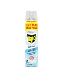 REPELENTE INSETOS RAID ESSENCIAL MULTI INSETOS SPRAY EMBALAGEM ECONÔMICA 420ML SC JOHNSON