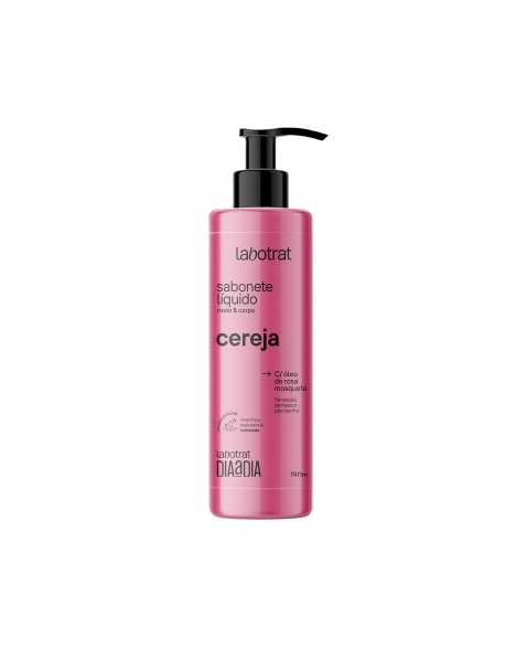 SABONETE LIQUIDO CEREJA DIA A DIA 190ML LABOTRAT