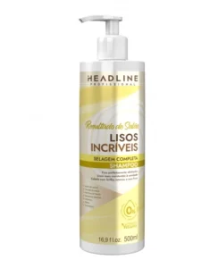SHAMPOO HEADLINE RESULTADO DE SALÃO LISOS INCRÍVEIS 500ML