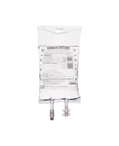 SOLUÇÃO DE RINGER LACTATO BOLSA PVC ESTÉRIL SISTEMA FECHADO 500ML JP FARMA