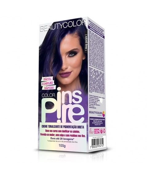 TONALIZANTE INSPIRE DEEP PURPLE 100G BEAUTYCOLOR