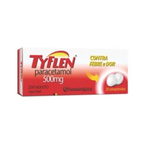 TYFLEN PARACETAMOL 500MG 2BL 20COMP BRASTERAPICA