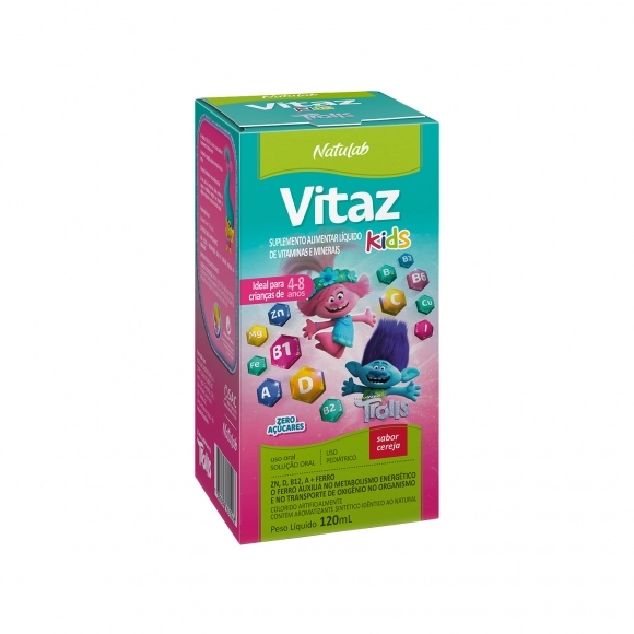 VITAZ KIDS TROLLS 120ML NATULAB