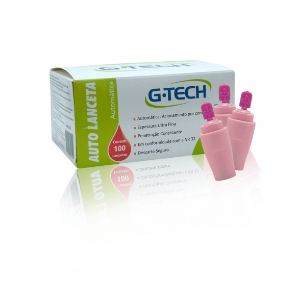 LANCETA C/100 28G G-TECH