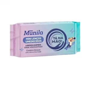 LENÇOS UMED.MINI TA NA MAO C/24 MUNILA