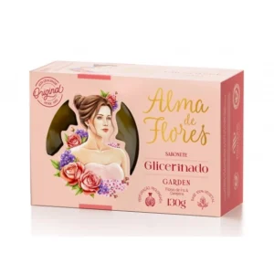 SAB.BAR.ALMA DE FLORES GLICERINA GARDEN 130G MEMPHIS