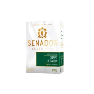 SAB.BAR.SENADOR CORPO E BARBA 130G MEMPHIS