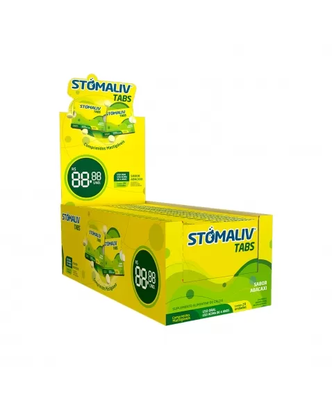 STOMALIV TABS ABACAXI 20BL 10COM MASTIGÁVEIS GEOLAB